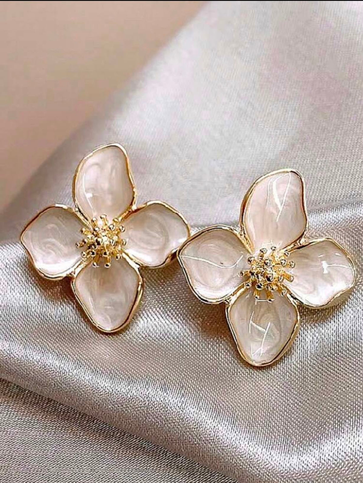 French Floral earrings