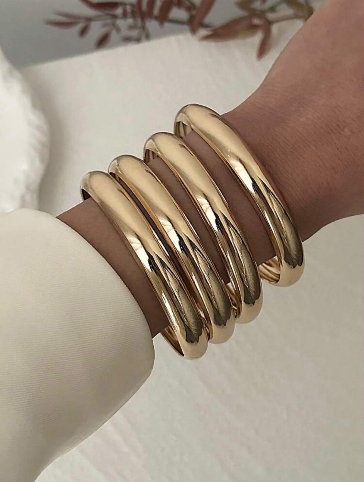 Vintage Atlas Cuff Set