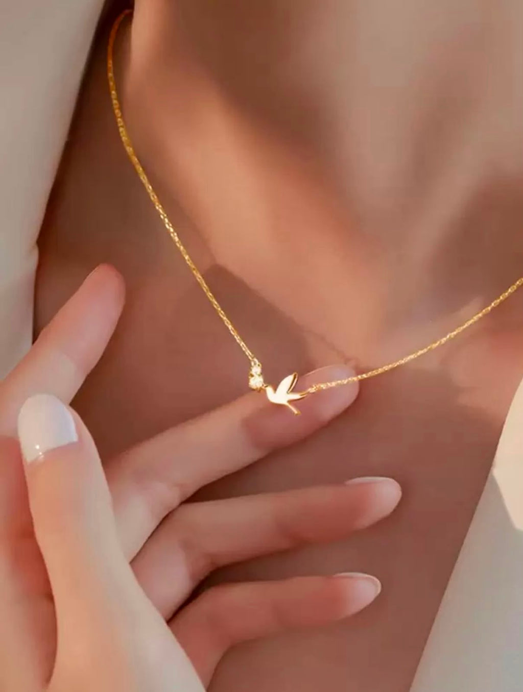 Aurora Bird Necklace