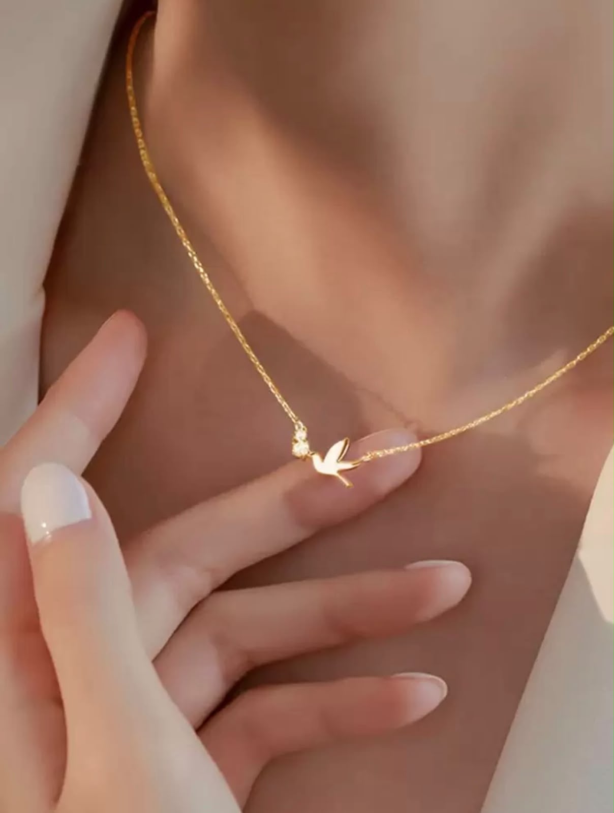 Aurora Bird Necklace